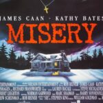 poster de la película misery, con kathy bates