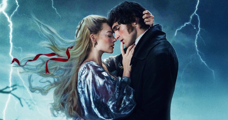 Crítica de la película Cumbres Borrascosas de Emerald Fennell, con Margot Robbiel y Jacob Elordi. Basada en la novela homónima de Emily Brontë.