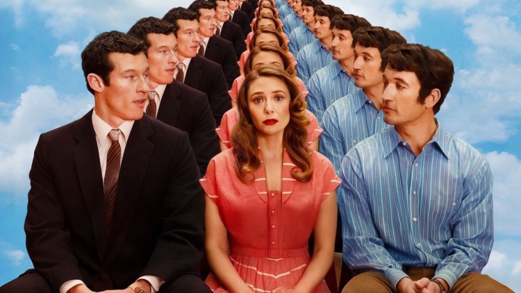 Portada de la película Eternity, dirigida por David Freyne y protagonizada por Elizabeth Olsen, Miles Teller y Callum Turner. Crítica del filme.